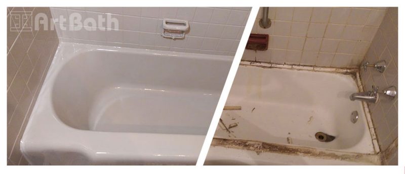 תיקון אמבטיה לפני ואחרי